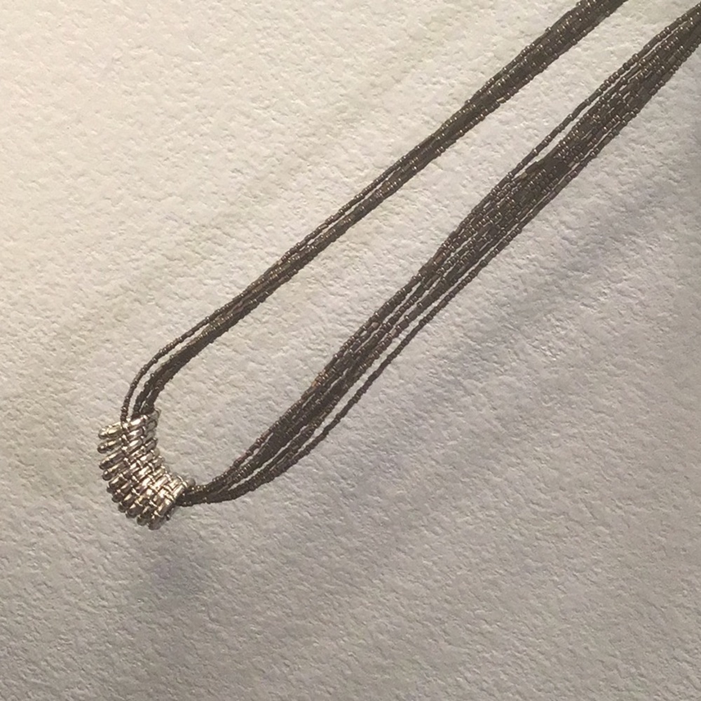 Hand beaded necklace